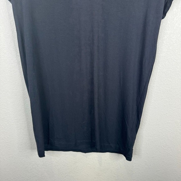 Marimekko Women's Oversized V-Neck T-Shirts Short Sleeve Black Size XS - Picture 4 of 13